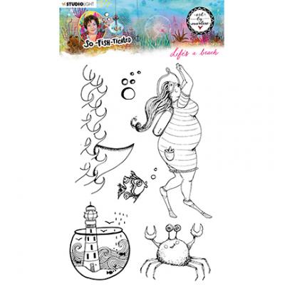 StudioLight So-Fish-Ticated Clear Stamps - Life's A Beach